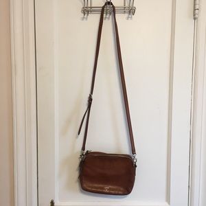 Fossil sydney leather crossbody purse